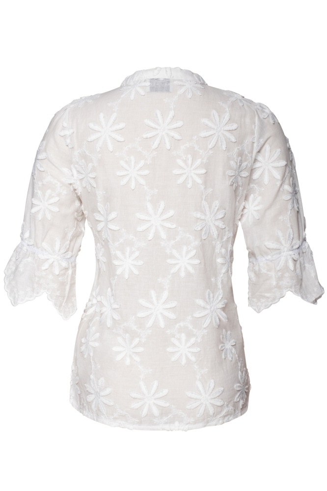 LISA BLOUSE AT26 10543 397 100 WHITE